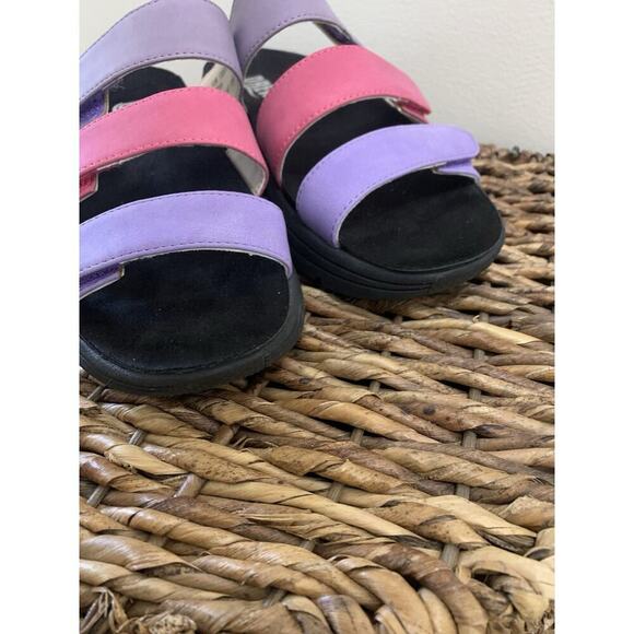 Sawyer Sandals Drew 6.5 M Pink Purple Lavender Colorful Princess Retails $160 - Picture 9 of 9